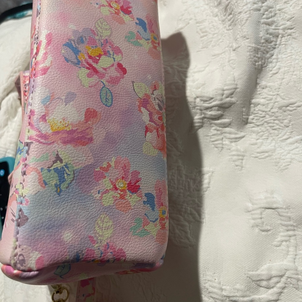Floral Pink Satchel - Picture 9 of 16